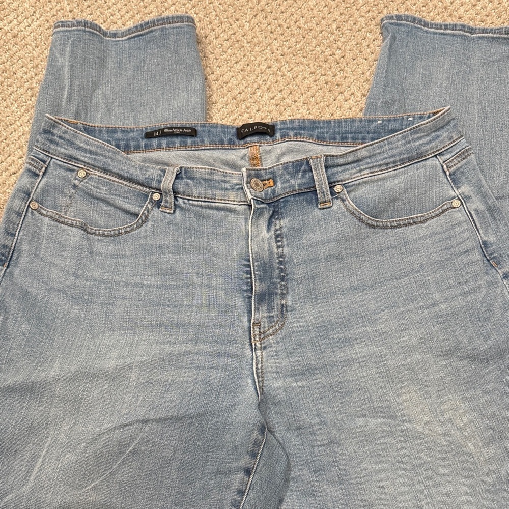 Talbots Light Blue -  Slim Ankle Jean - Picture 2 of 6